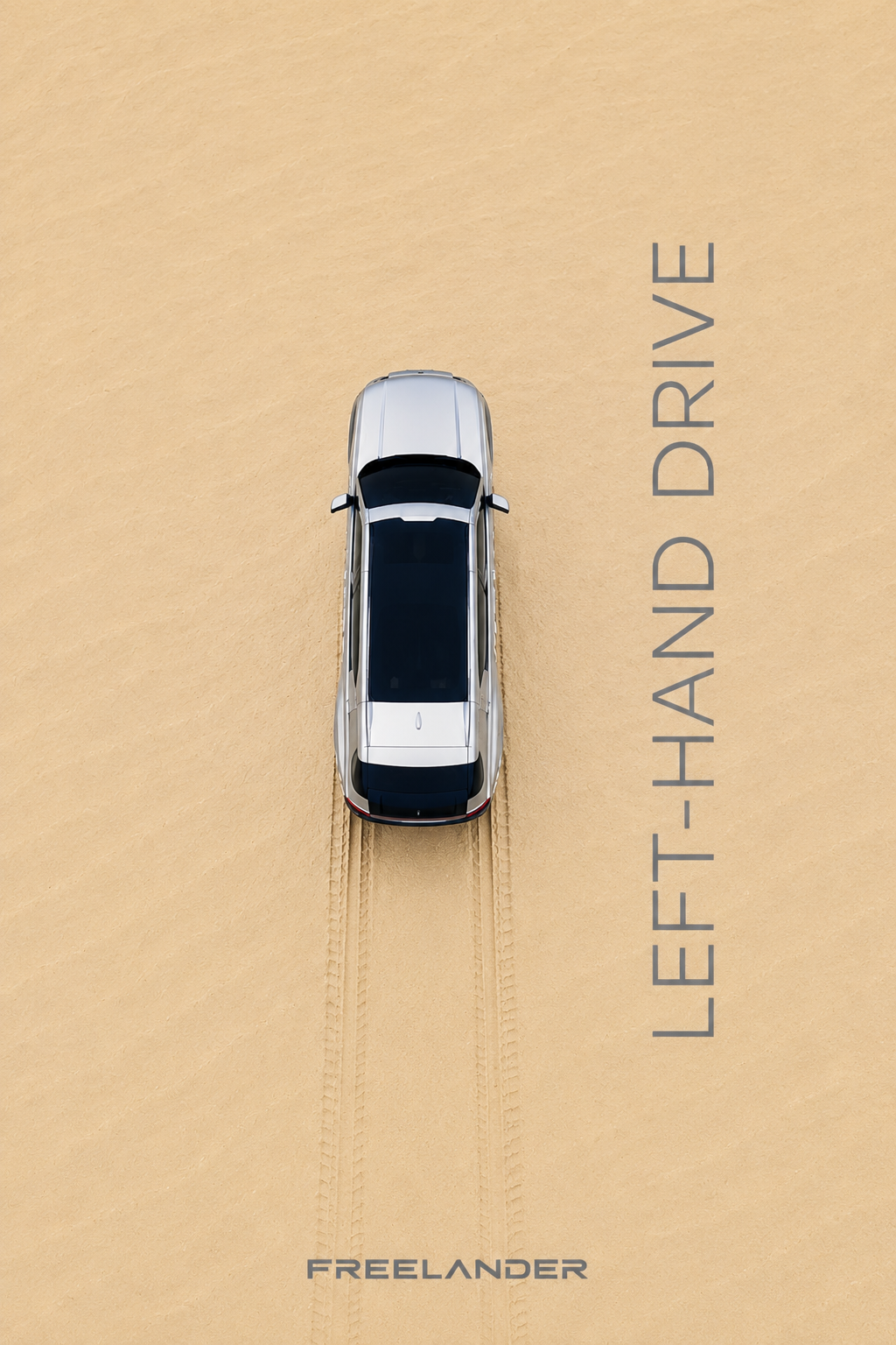 Freelander teaser slide: Left-Hand Drive
