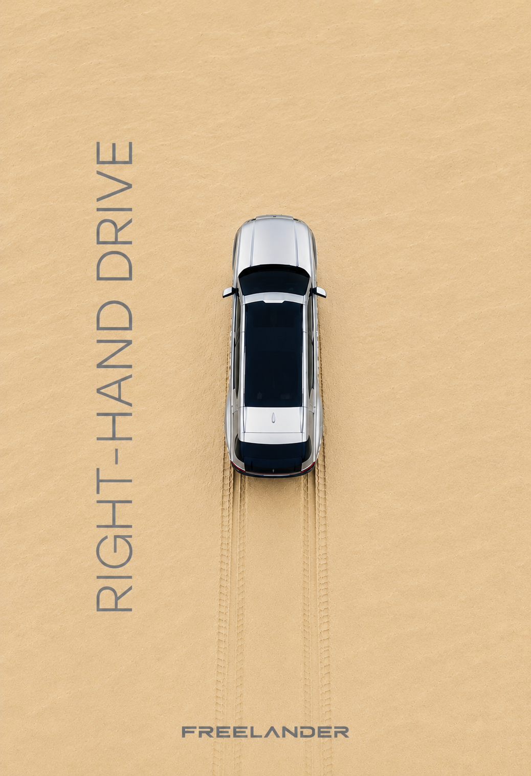 Freelander teaser slide: Right-Hand Drive