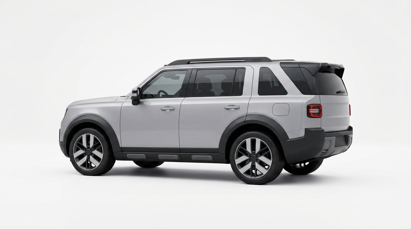 Rear three-quarter